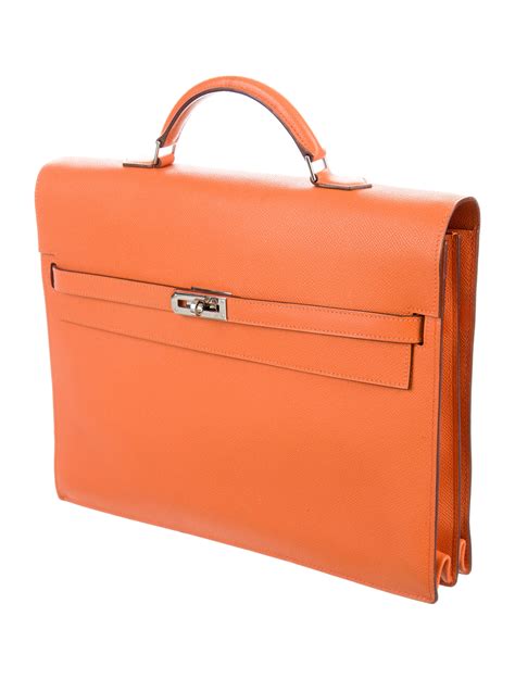 hermes kelly depeches briefcase.